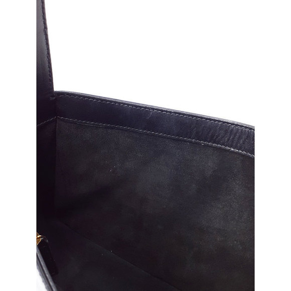 Saint Laurent Paris Hobo Bag Semi-Shoulder Bag Black - Picture 9 of 9